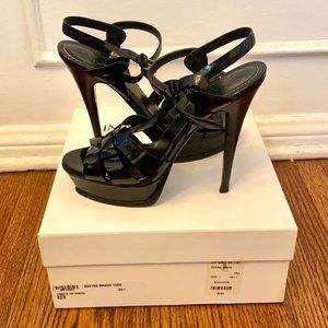 Saint Laurent tribute heels